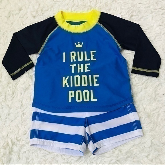 Swim Baby Boy’s Rash Guard Set Baby Gap - Picture 6 of 10